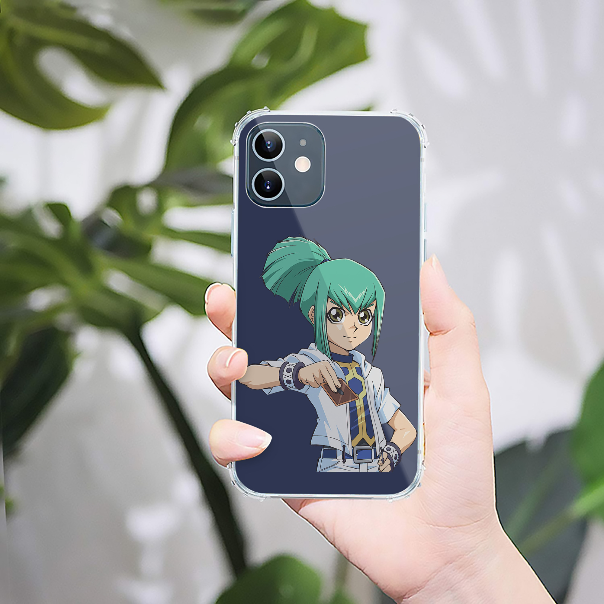 （画像用） 遊☆戯☆王 Yu-Gi-Oh! 【iPhone 12シリーズ対応】透明スマホケース（クリアソフトケース）